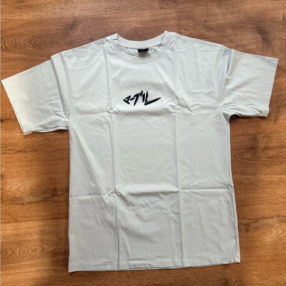 MarbleSoda Men's White Graphic Crewneck T-Shirt
